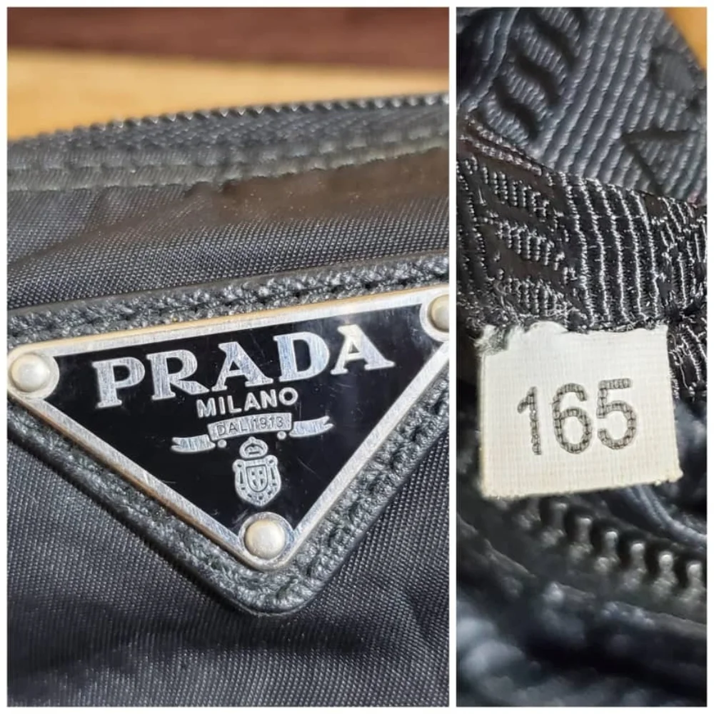 Authentic Prada Black Tessuto Nylon Messenger Crossbody Bag - Picture 4 of 12